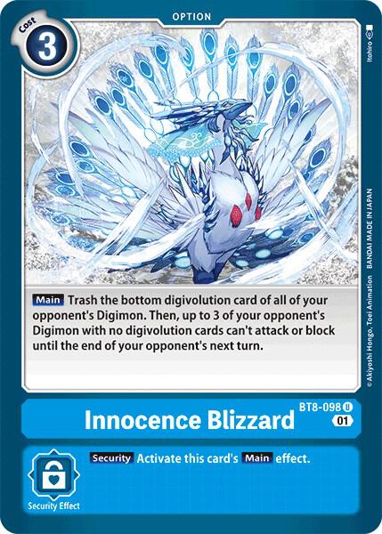 Innocence Blizzard - New Awakening - Uncommon - BT8-098 U