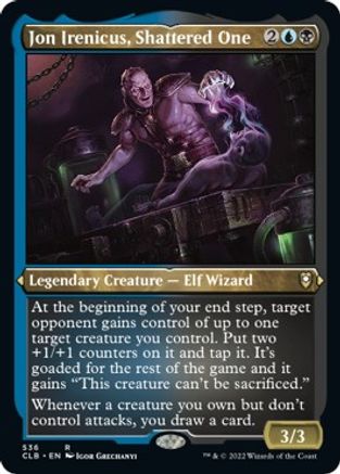 Jon Irenicus, Shattered One (Foil Etched) - Commander Legends: Battle for Baldur's Gate - R - 536