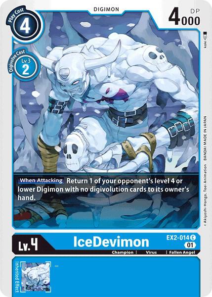 IceDevimon - Digital Hazard - Common - EX2-014 C