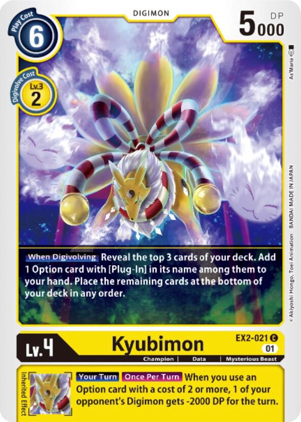 Kyubimon - Digital Hazard - Common - EX2-021 C