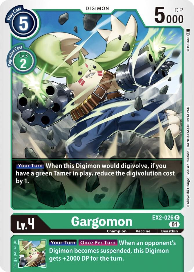 Gargomon - Digital Hazard - Common - EX2-026 C