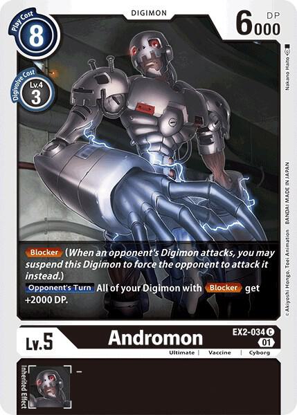 Andromon - Digital Hazard - Common - EX2-034 C