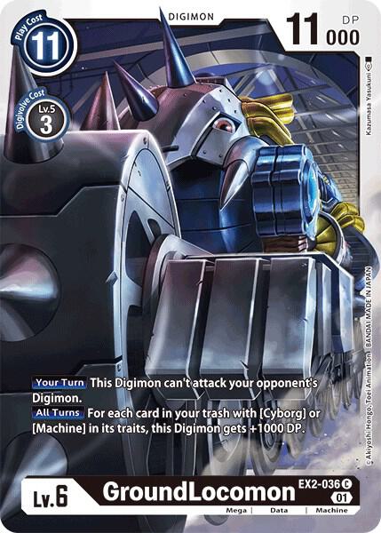 GroundLocomon - Digital Hazard - Common - EX2-036 C
