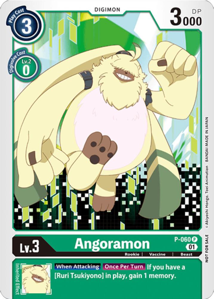 Angoramon (Official Tournament Pack Vol.5) - Digimon Promotion Cards - Promo - P-060 P