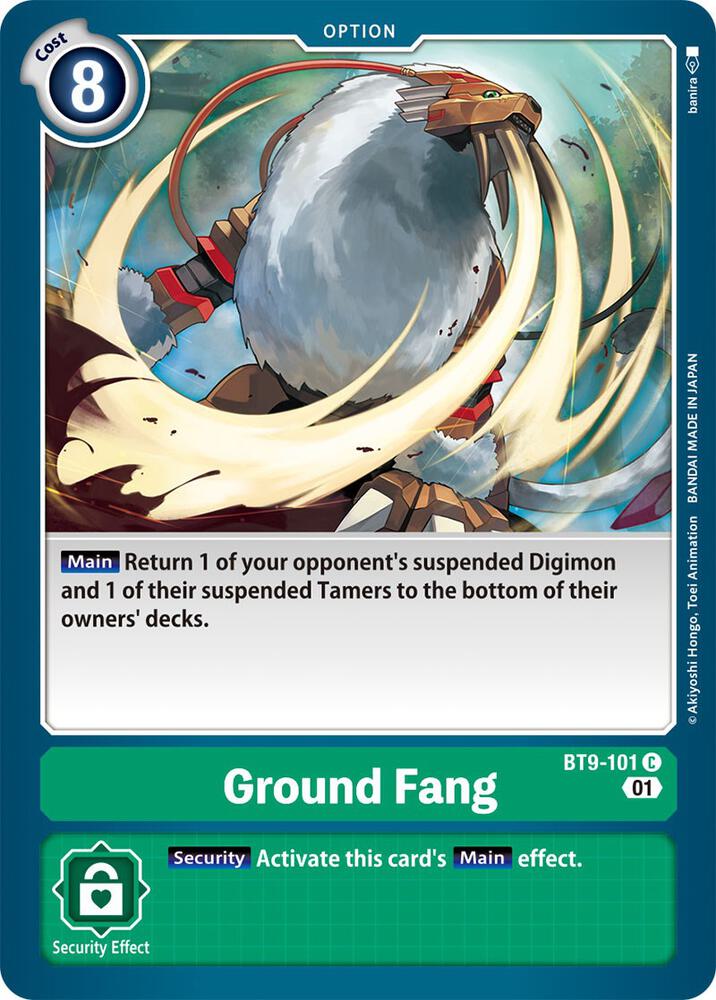 Ground Fang - X Record - Common - BT9-101 C