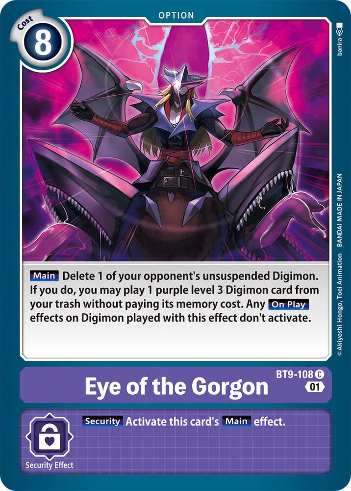 Eye of the Gorgon - X Record - Common - BT9-108 C