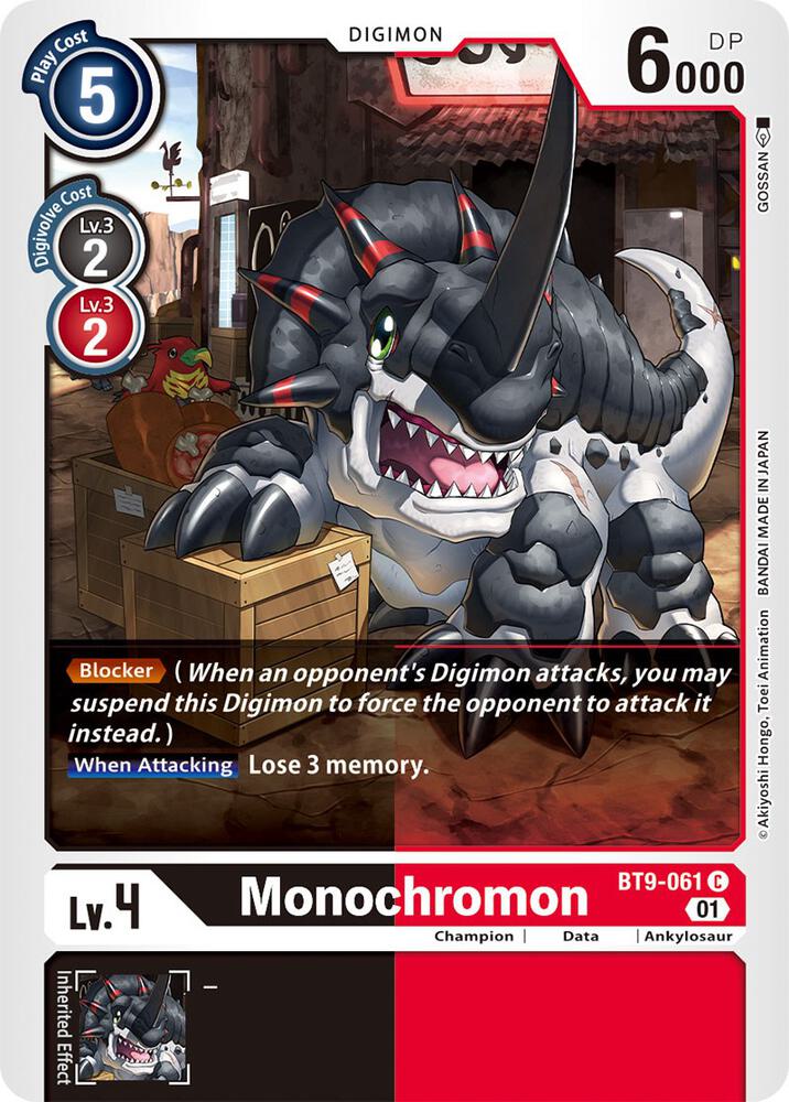 Monochromon - X Record - Common - BT9-061 C