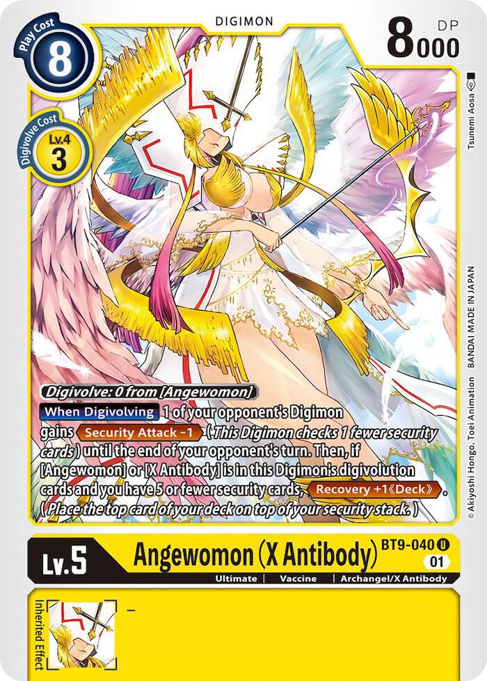 Angewomon (X Antibody) - X Record - Uncommon - BT9-040 U