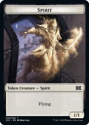 Spider // Spirit (008) Double-sided Token - Double Masters 2022 - T -