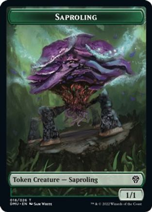 Saproling Token - Dominaria United - T - 18