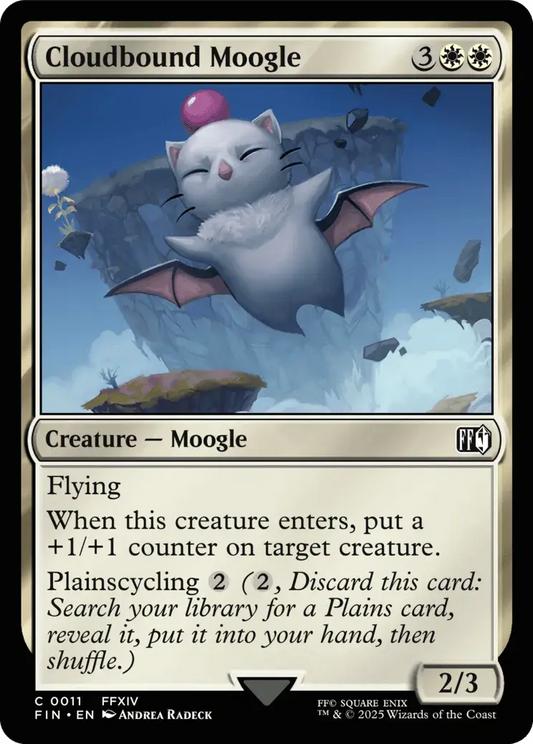 Cloudbound Moogle - FINAL FANTASY - C - 11