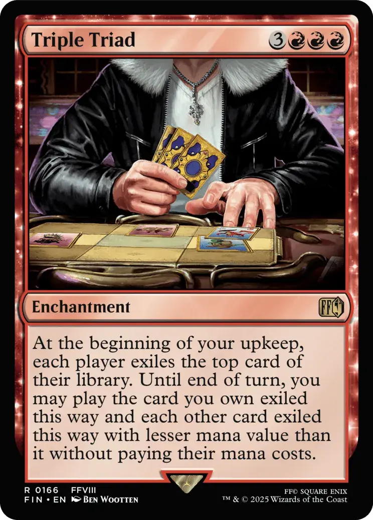 Triple Triad - FINAL FANTASY - R - 166