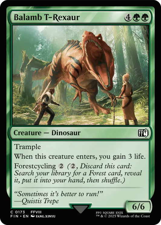Balamb T-Rexaur - FINAL FANTASY - C - 173