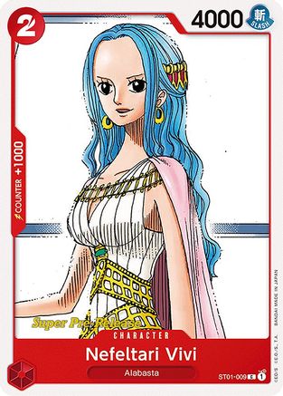 Nefeltari Vivi - Super Pre-Release Starter Deck 1: Straw Hat Crew - C - ST01-009