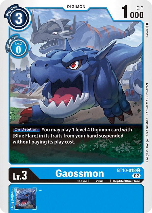 Gaossmon - Xros Encounter - Common - BT10-018 C
