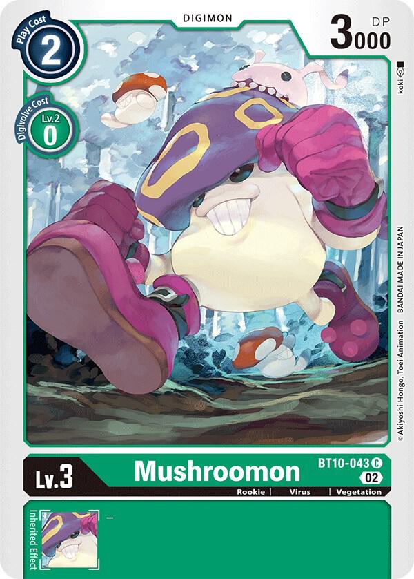 Mushroomon - Xros Encounter - Common - BT10-043 C