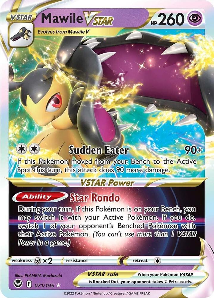 Mawile VSTAR - SWSH12: Silver Tempest - Ultra Rare - 071/195