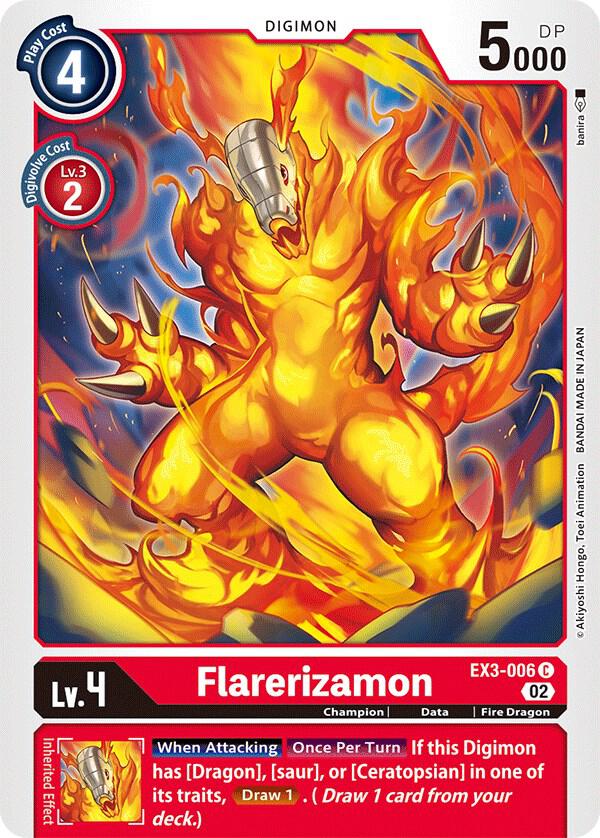 Flarerizamon - Draconic Roar - Common - EX3-006 C