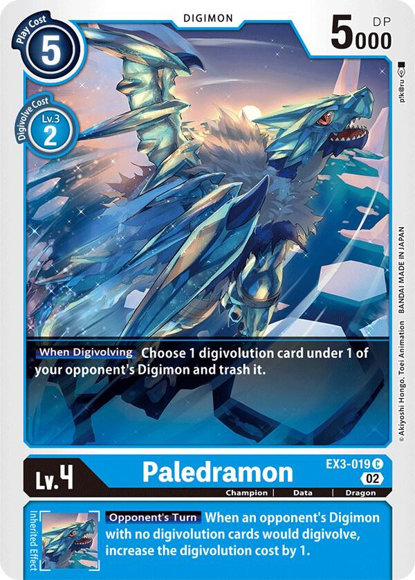 Paledramon - Draconic Roar - Common - EX3-019 C