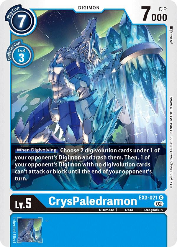 CrysPaledramon - Draconic Roar - Common - EX3-021 C