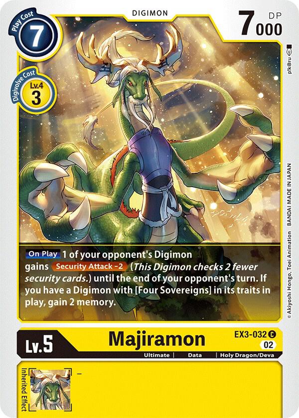 Majiramon - Draconic Roar - Common - EX3-032 C