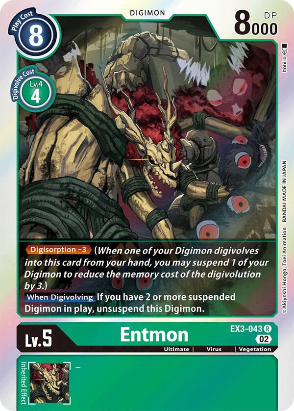 Entmon - Draconic Roar - Rare - EX3-043 R