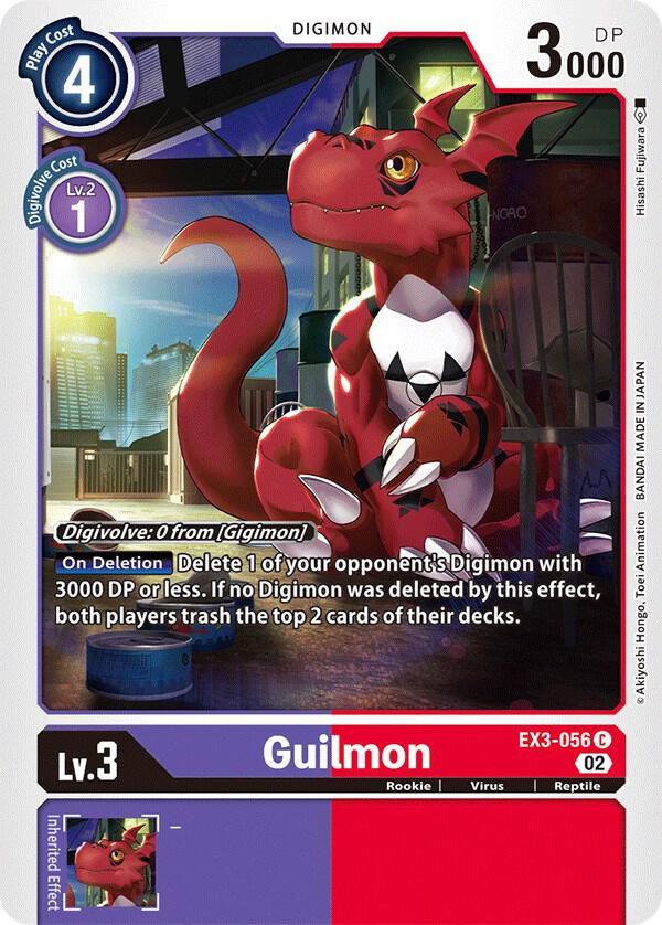 Guilmon - Draconic Roar - Common - EX3-056 C