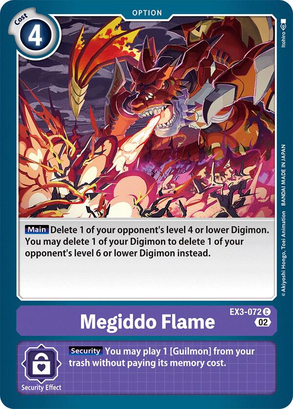 Megiddo Flame - Draconic Roar - Common - EX3-072 C