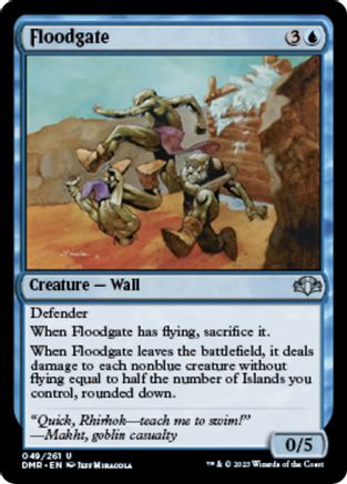 Floodgate - Dominaria Remastered - U - 49