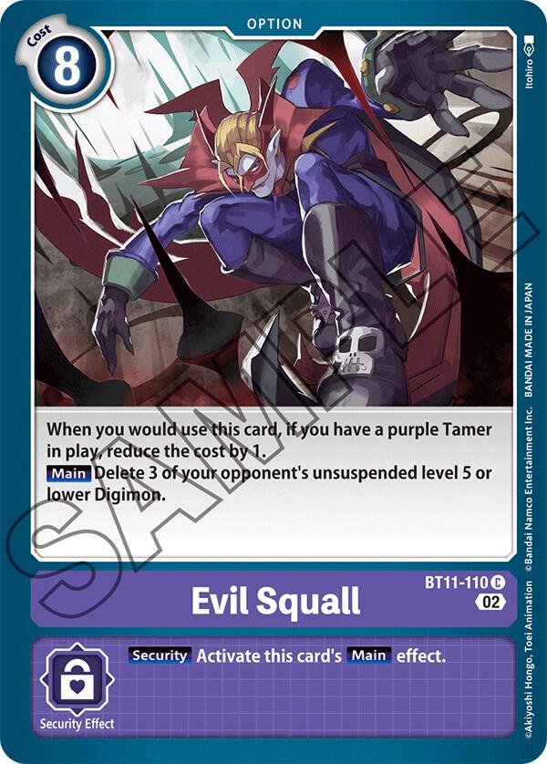 Evil Squall - Dimensional Phase - Common - BT11-110 C