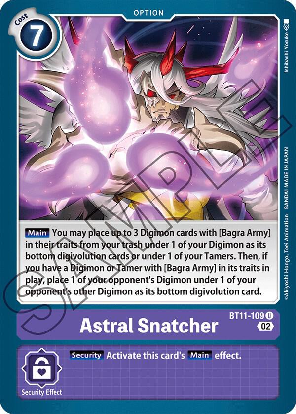 Astral Snatcher - Dimensional Phase - Uncommon - BT11-109 U