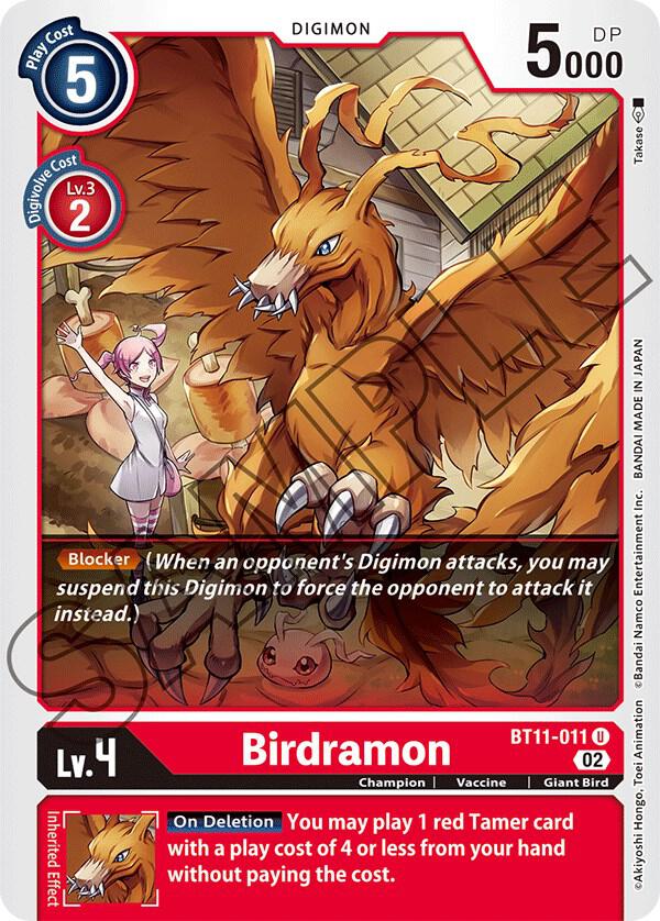 Birdramon - Dimensional Phase - Uncommon - BT11-011 U