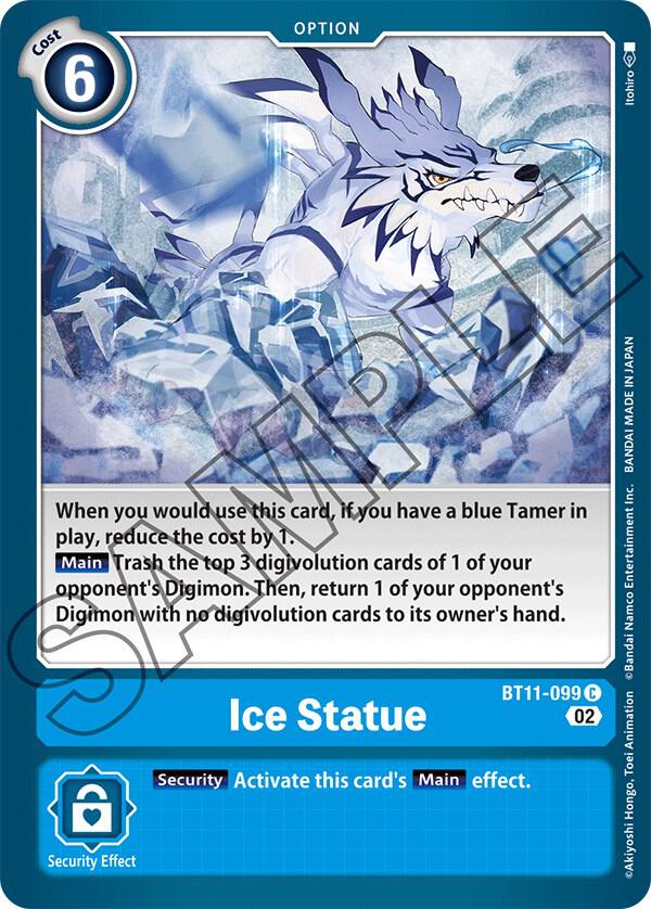 Ice Statue - Dimensional Phase - Common - BT11-099 C