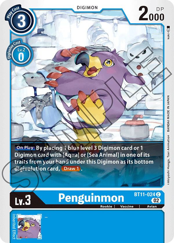 Penguinmon - Dimensional Phase - Common - BT11-024 C