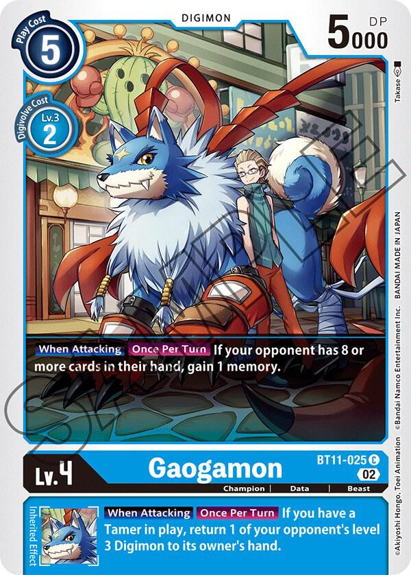 Gaogamon - Dimensional Phase - Common - BT11-025 C