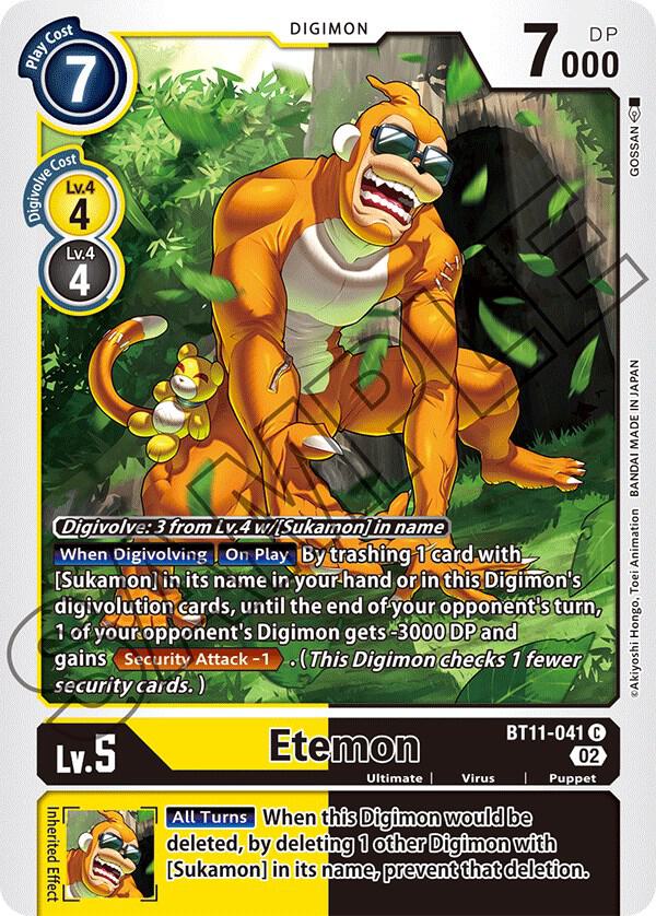 Etemon - Dimensional Phase - Common - BT11-041 C