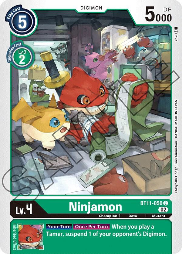Ninjamon - Dimensional Phase - Common - BT11-050 C