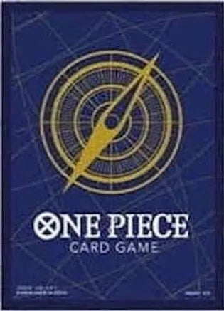 One Piece Card Game Official Sleeves: Assortment 2 - Standard Blue (70-Pack)