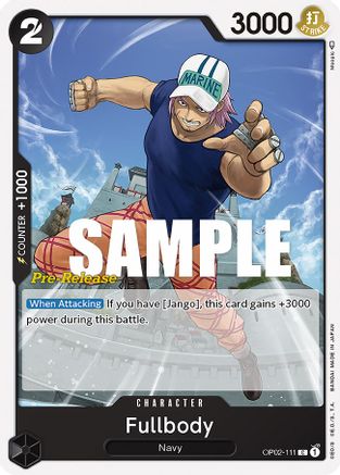 Fullbody - Paramount War Pre-Release Cards - C - OP02-111