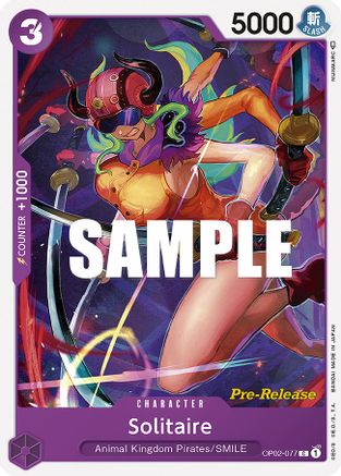 Solitaire - Paramount War Pre-Release Cards - C - OP02-077