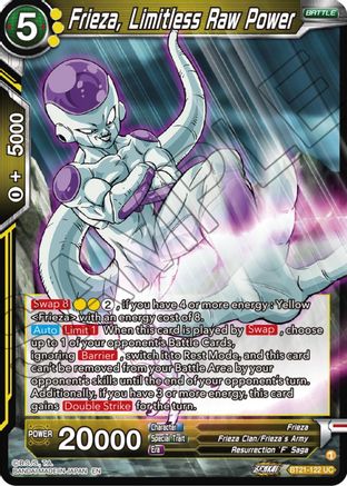 Frieza, Limitless Raw Power - Wild Resurgence - Uncommon - BT21-122
