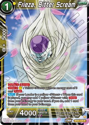 Frieza, Bitter Scream - Wild Resurgence - Rare - BT21-125