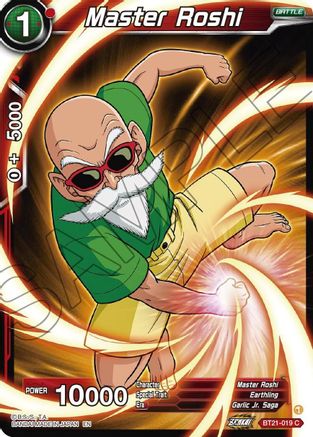 Master Roshi (BT21-019) - Wild Resurgence - Common - BT21-019