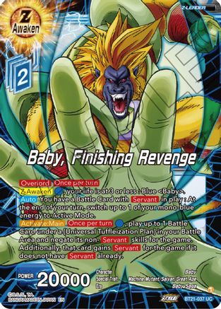 Baby, Finishing Revenge - Wild Resurgence - Uncommon - BT21-037