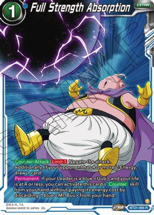 Full Strength Absorption - Wild Resurgence - Rare - BT21-065