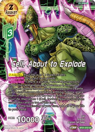 Cell, About to Explode - Wild Resurgence - Uncommon - BT21-072