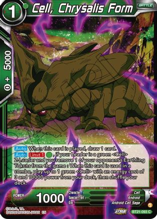 Cell, Chrysalis Form - Wild Resurgence - Common - BT21-093