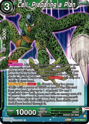 Cell, Preparing a Plan - Wild Resurgence - Common - BT21-092