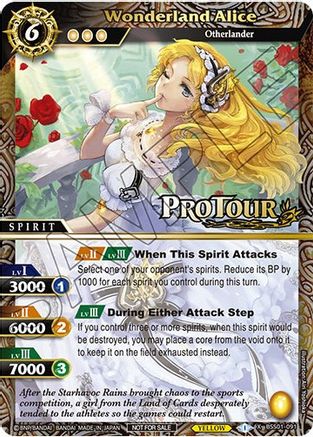 Wonderland Alice (X Rare Special Pack Vol. 1) - Battle Spirits Saga Promo Cards - Promo - BSS01-091