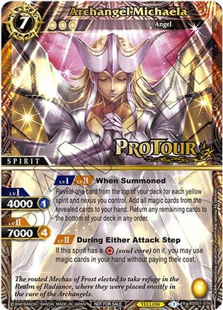 Archangel Michaela (X Rare Special Pack Vol. 1) - Battle Spirits Saga Promo Cards - Promo - BSS01-076